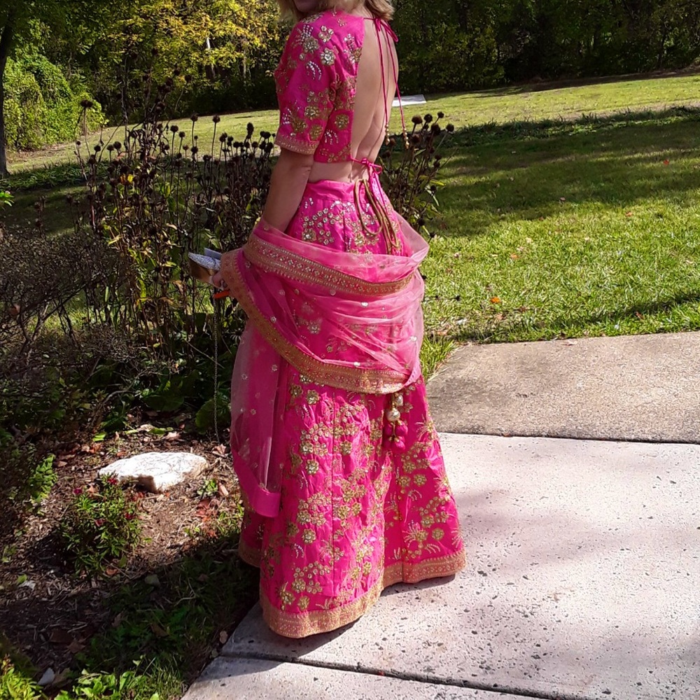Pink Glam Lehenga